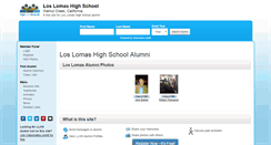 Desktop Screenshot of loslomashighschool.com